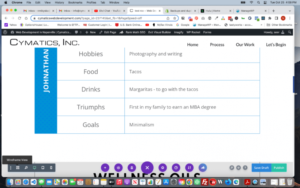 Step 1 Go into Wireframe