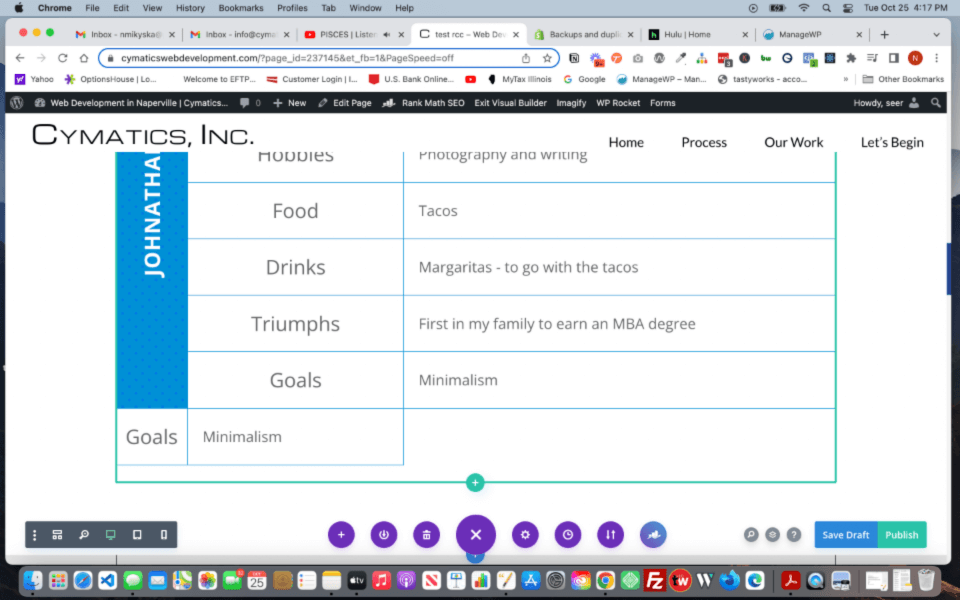 Step 6 View from Visual Builder