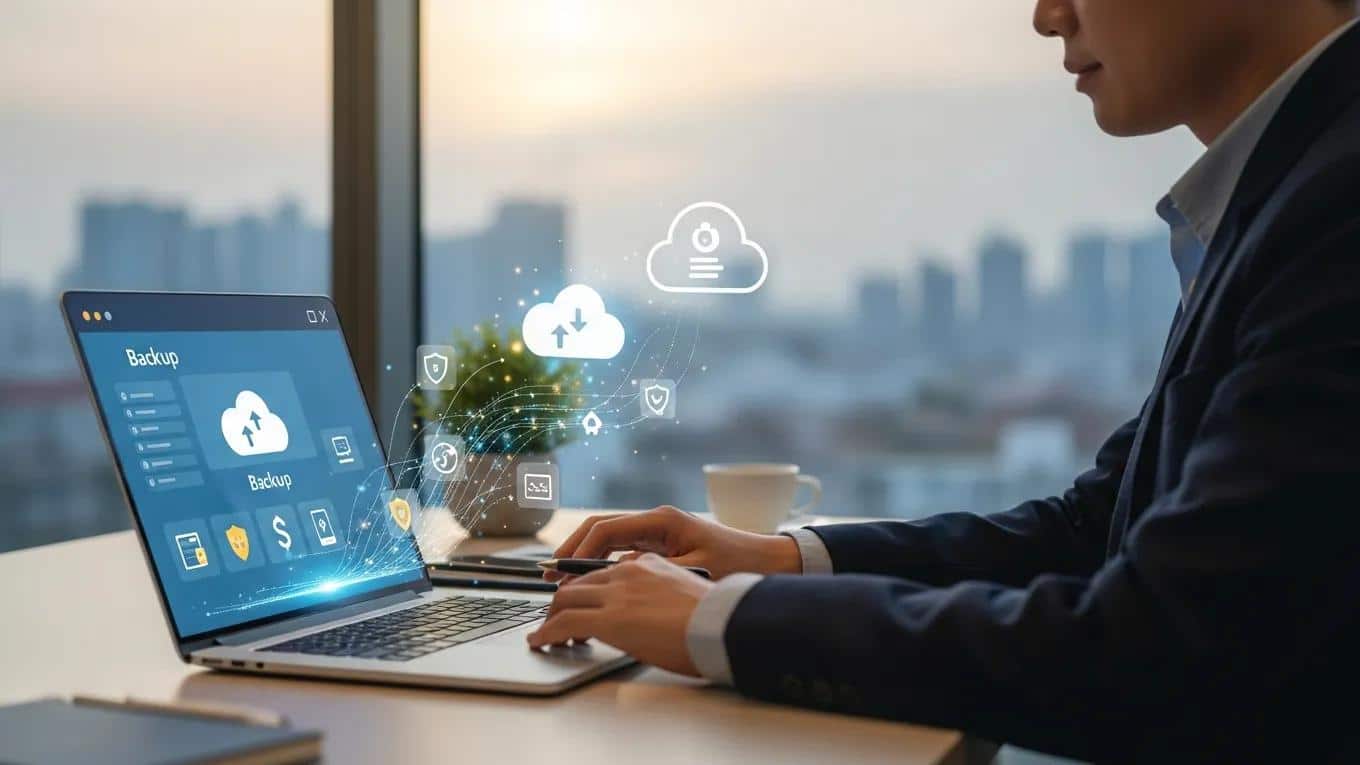 Cloud storage and backup management for WordPress site safety